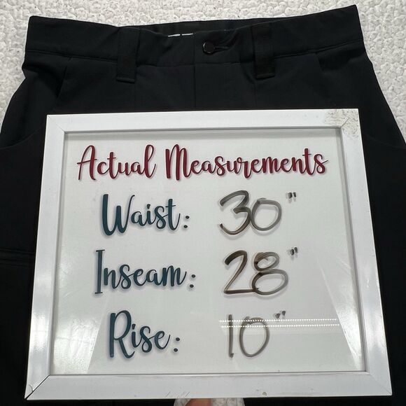 Adidas Terrex GI7308 Men’s Hiking Pants Sz Small 30x28 Black Trail Outdoor - Picture 11 of 11